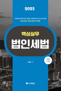 핵심실무 법인세법(2025)